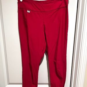 Lisette Montreal cropped Red Pants Business Casual Chic Pants